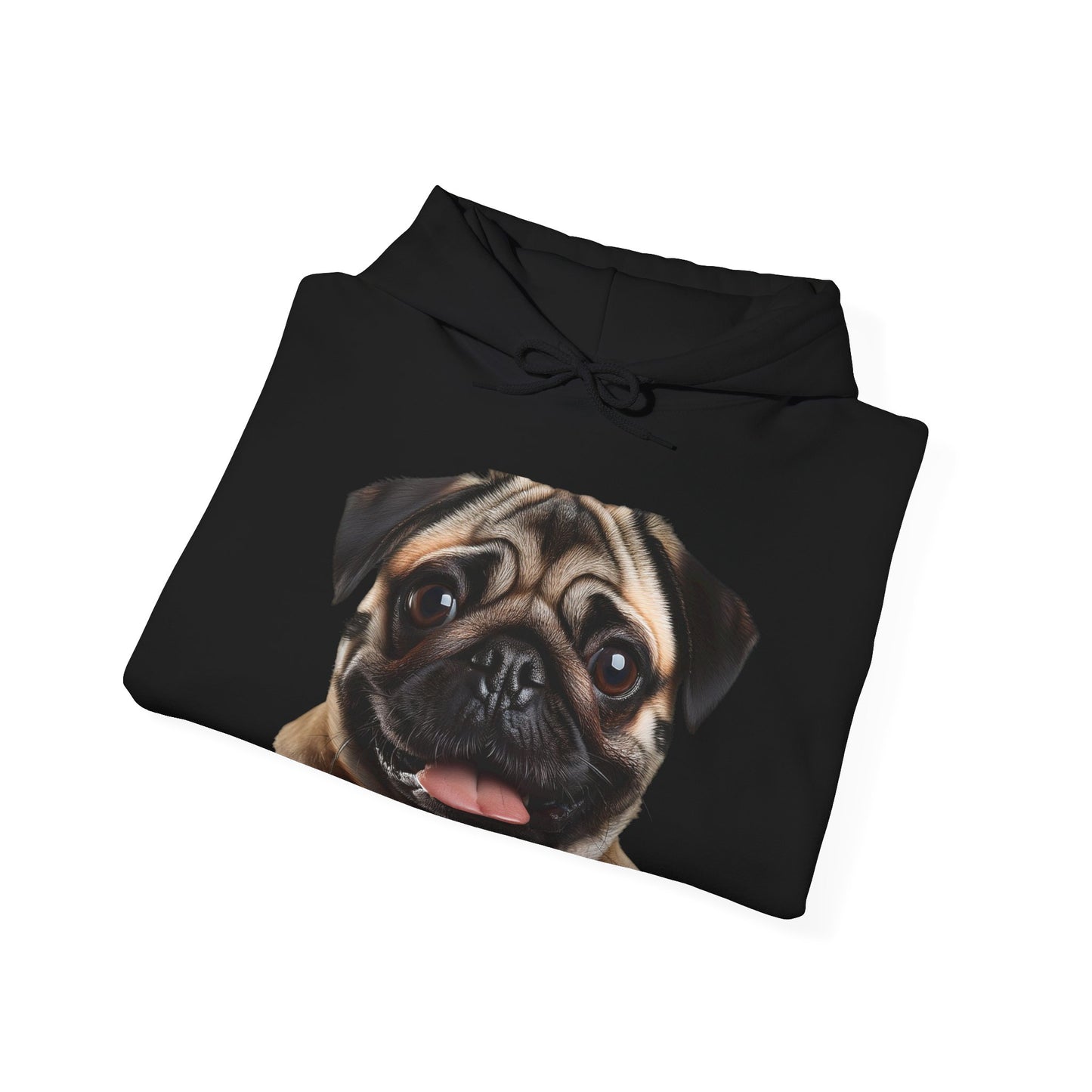 Pug Lovers Hoodie: Cozy Up with Wrinkly Charm!