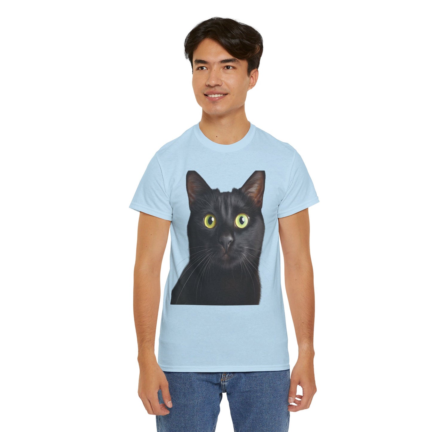 Black Cat Fans T-Shirt: Big Love for Mysterious Felines!