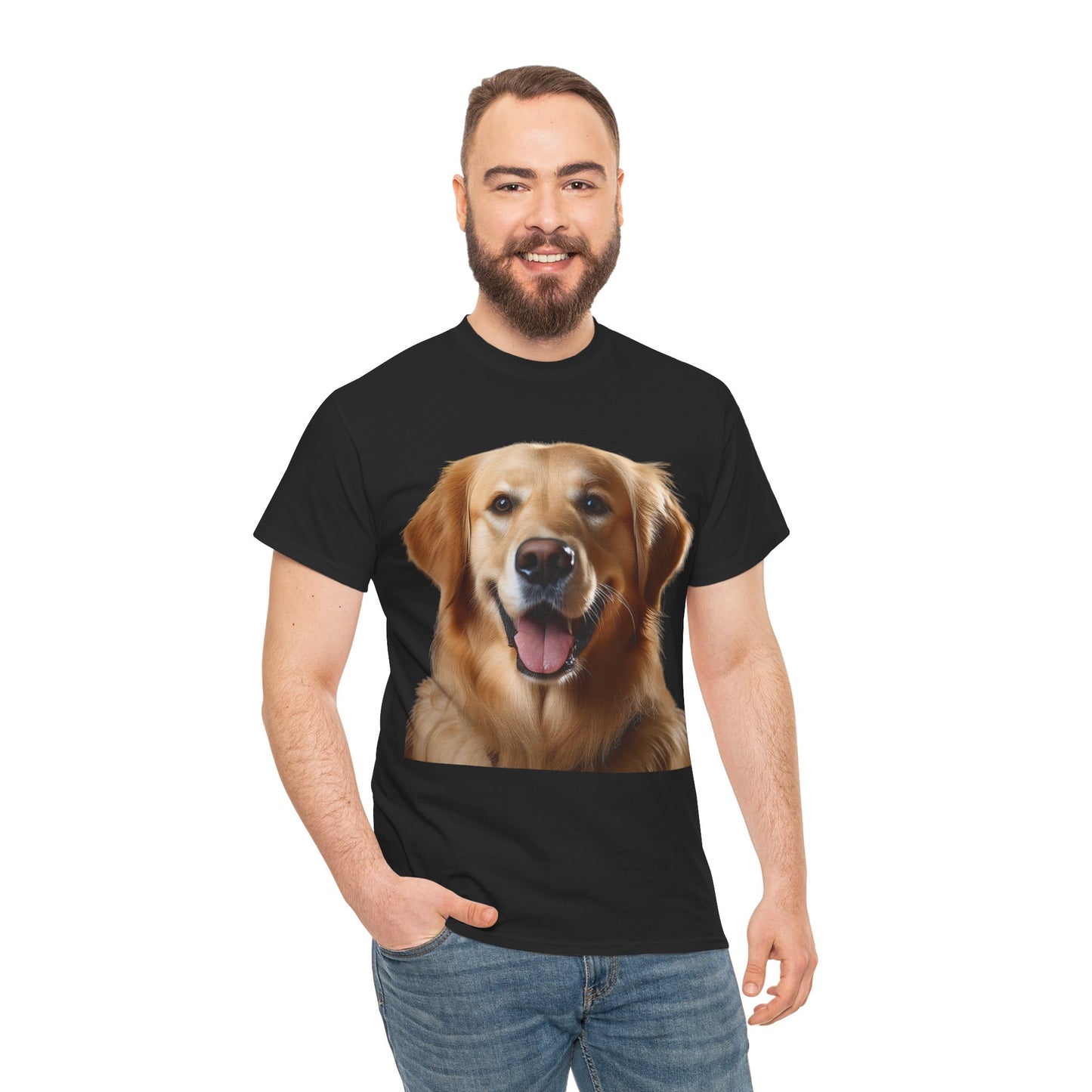 Golden Retriever Fans T-Shirt: Big Love for Loyal Paws!