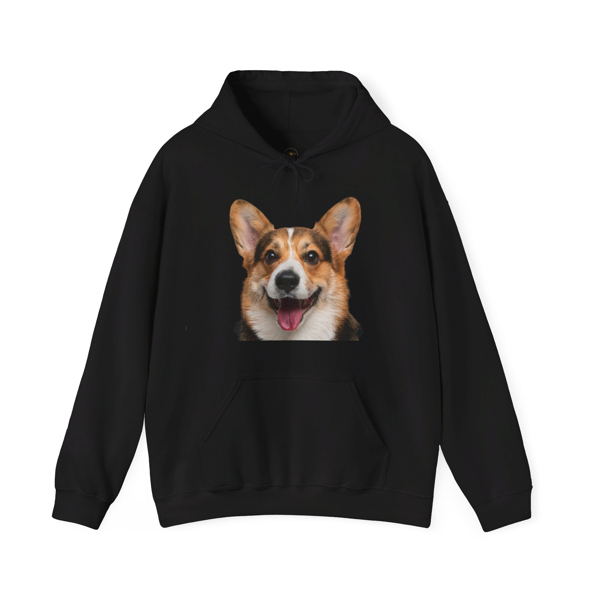 Corgi Lovers Hoodie Cozy Up with Corgi Cuteness Black S