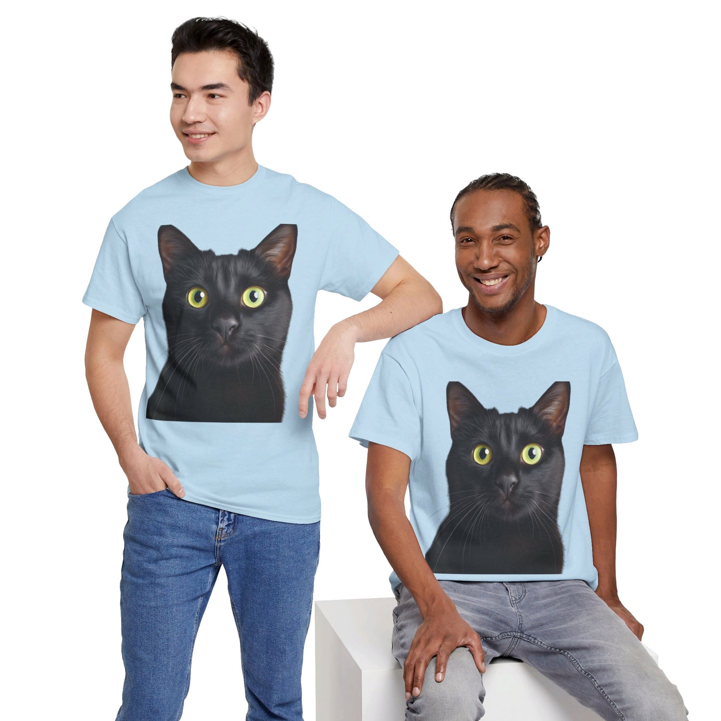 Black Cat Fans T-Shirt: Big Love for Mysterious Felines!