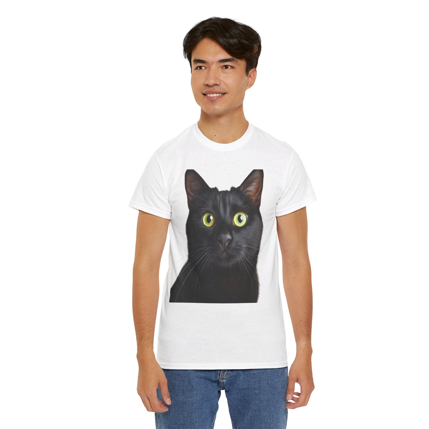 Black Cat Fans T-Shirt: Big Love for Mysterious Felines!