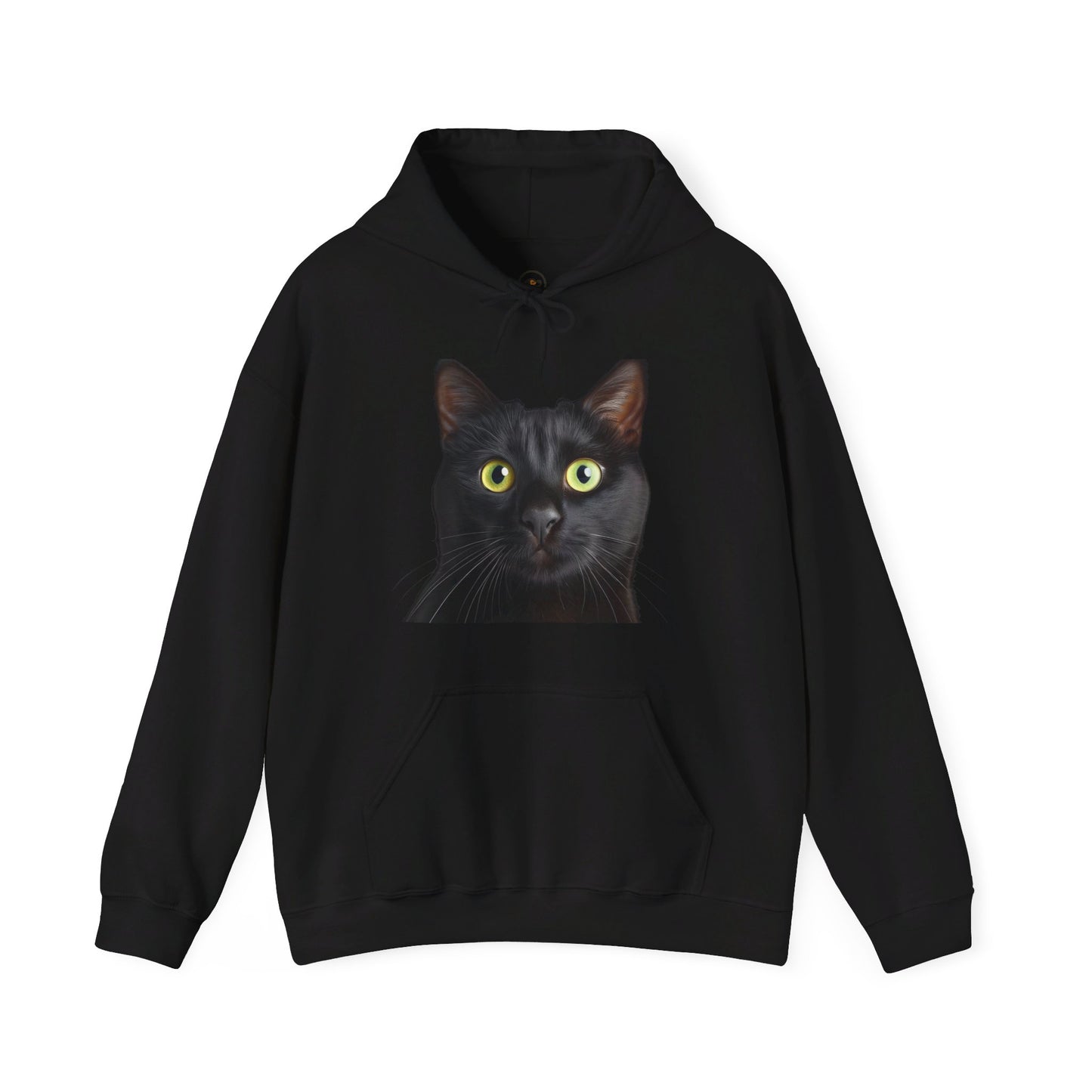 Black Cat Lovers Hoodie: Cozy Up with Feline Mystery!