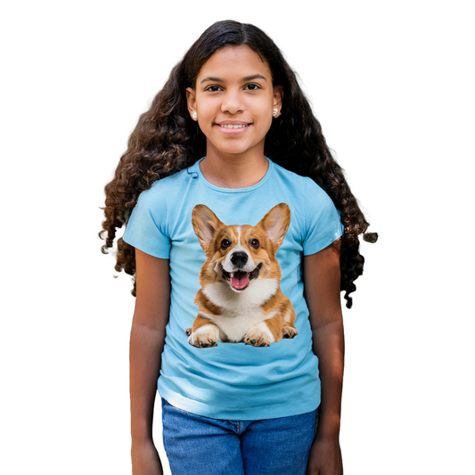 Corgi Fans Kids T-Shirt: Playful, Comfy, and Full of Corgi Fun!