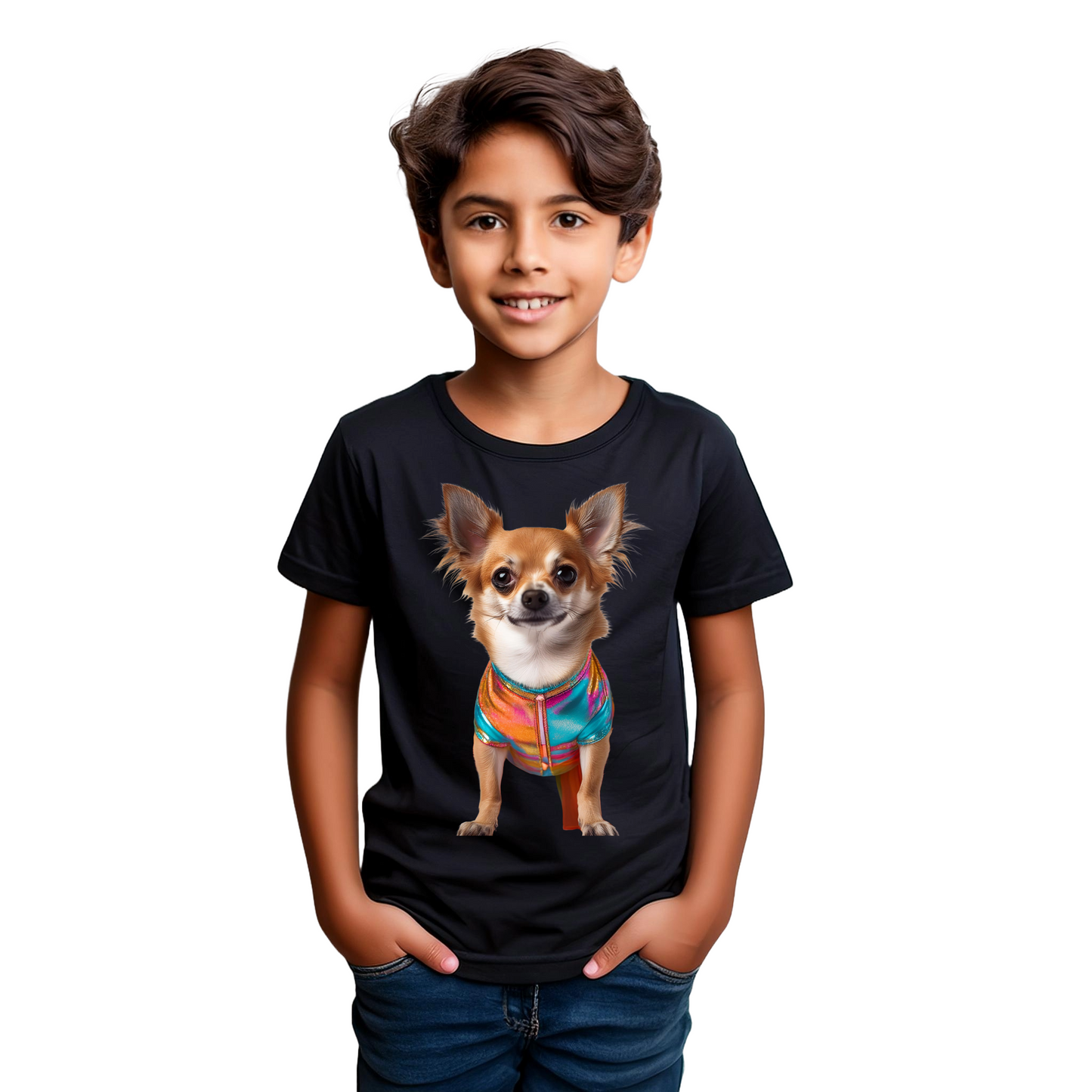 Chihuahua Kids T-Shirt: Playful, Comfy, and Full of Chihuahua Charm!