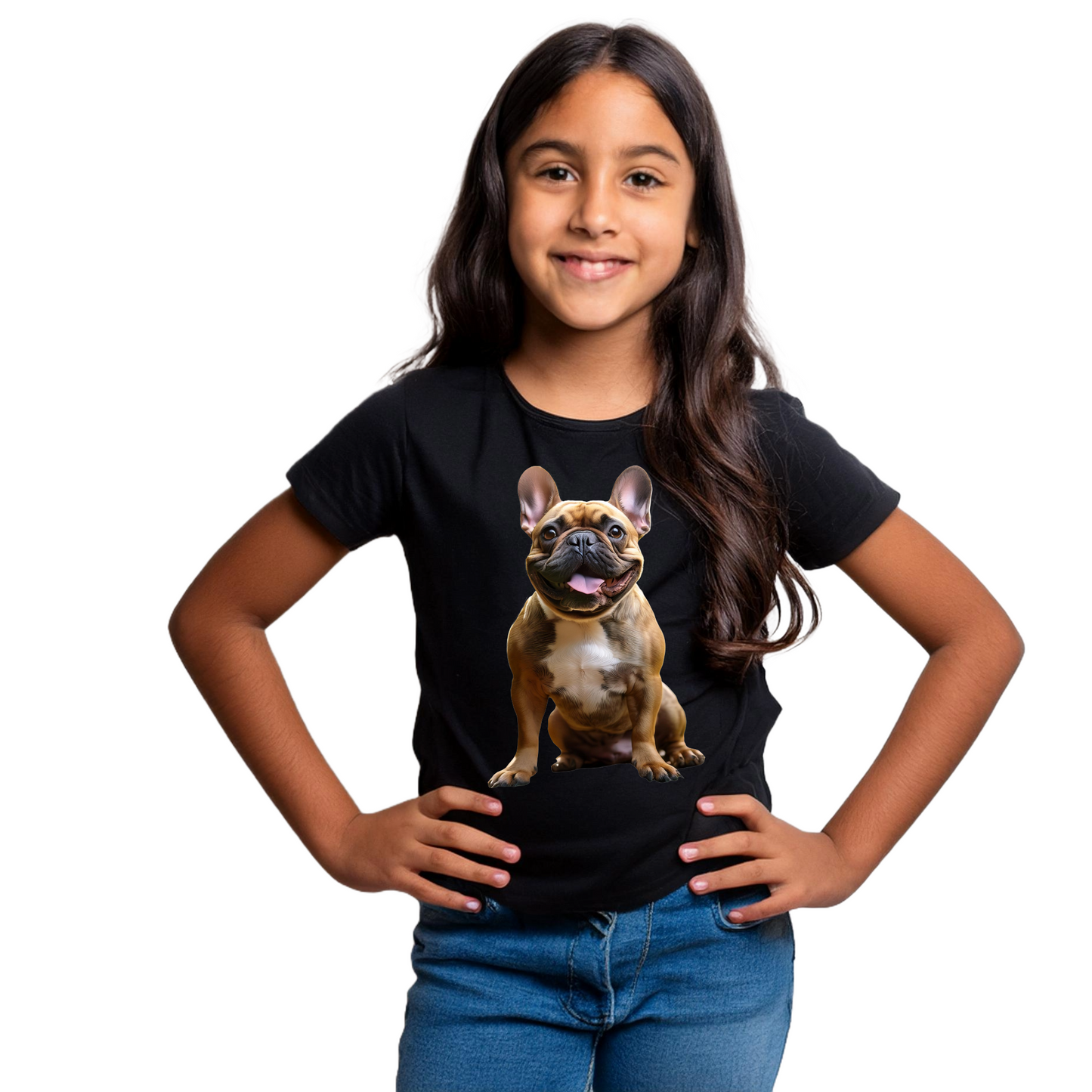 French Bulldog Fans Kids T-Shirt: Playful, Comfy, and Full of Frenchie Fun!